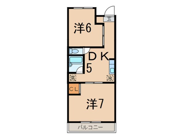 ﾘﾊﾞｰﾌｨｰﾙﾄﾞ上町の物件間取画像